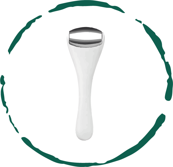 Zenvora CryoGlow Ritual Ice Roller — Cold Therapy Eye & Face Massager