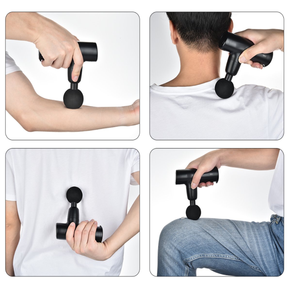 Zenvora PulsePoint Pro — Handheld Deep Tissue Percussion Massager & Muscle Toner