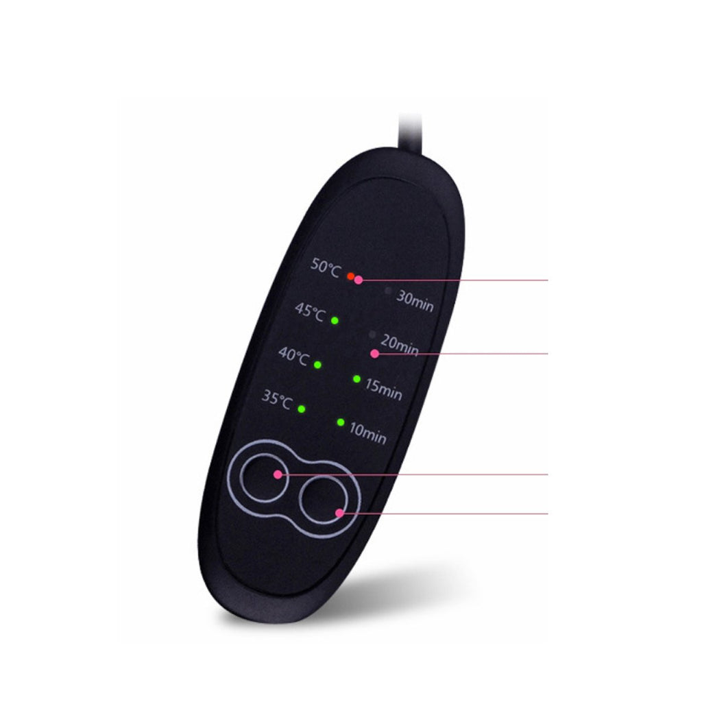 Zenvora ThermaEye Pro — USB Heated Eye Massager Mask for Sleep Recovery & Depuffing