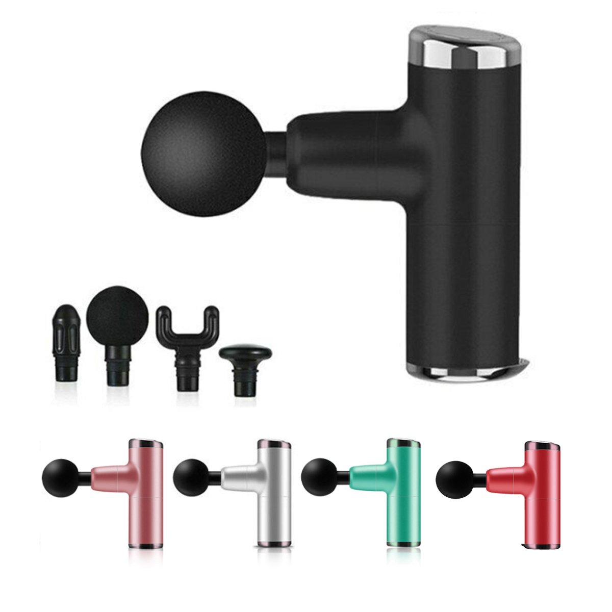 Zenvora PulsePoint Pro — Handheld Deep Tissue Percussion Massager & Muscle Toner