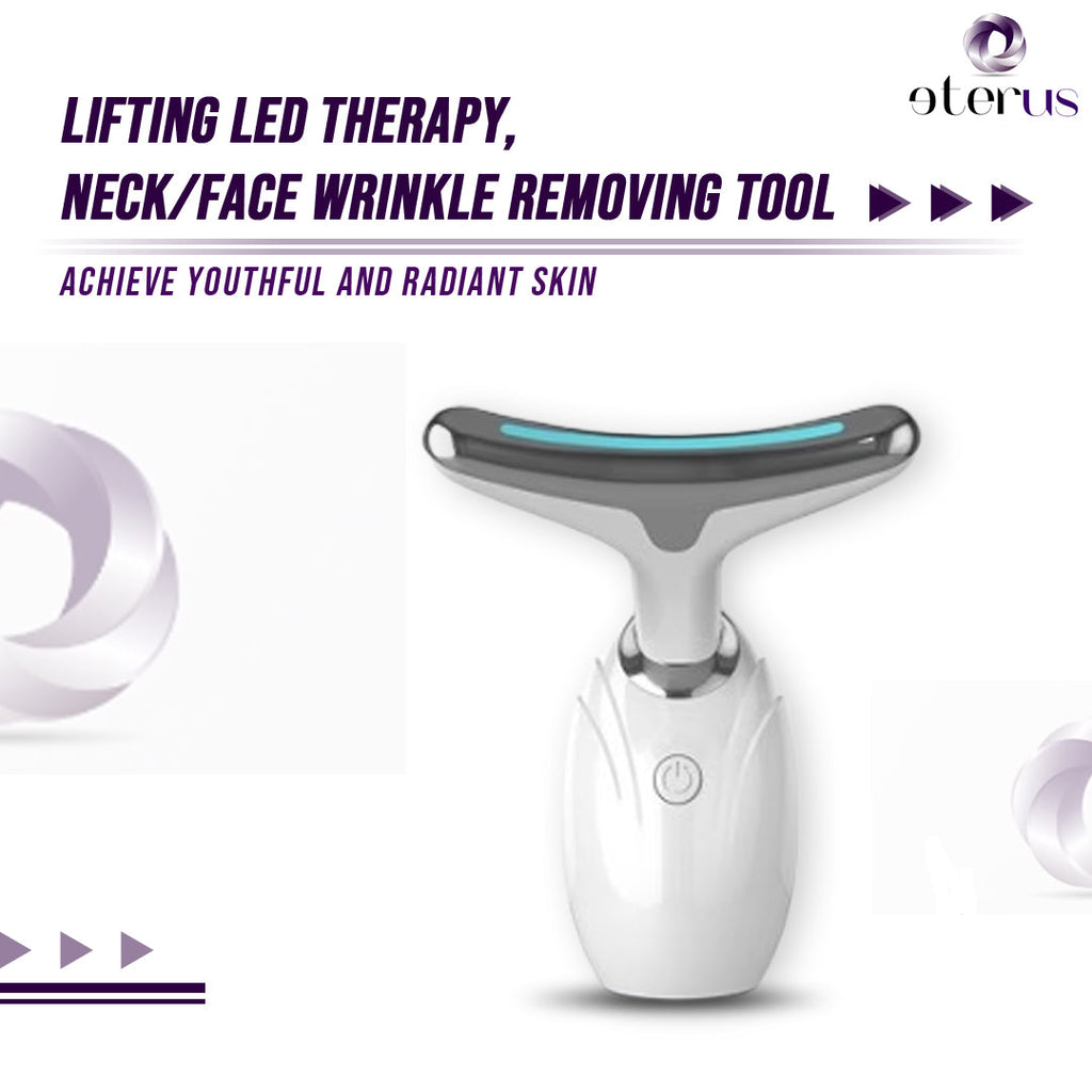 Zenvora PhotoLift Pro — 3-Color LED Neck & Face Lifting Device for Skin Biohacking