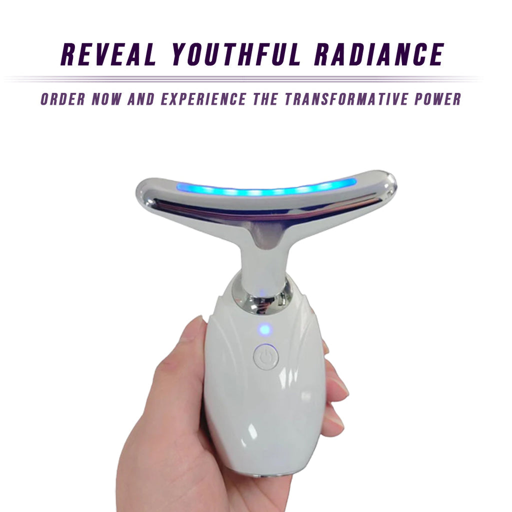 Zenvora PhotoLift Pro — 3-Color LED Neck & Face Lifting Device for Skin Biohacking
