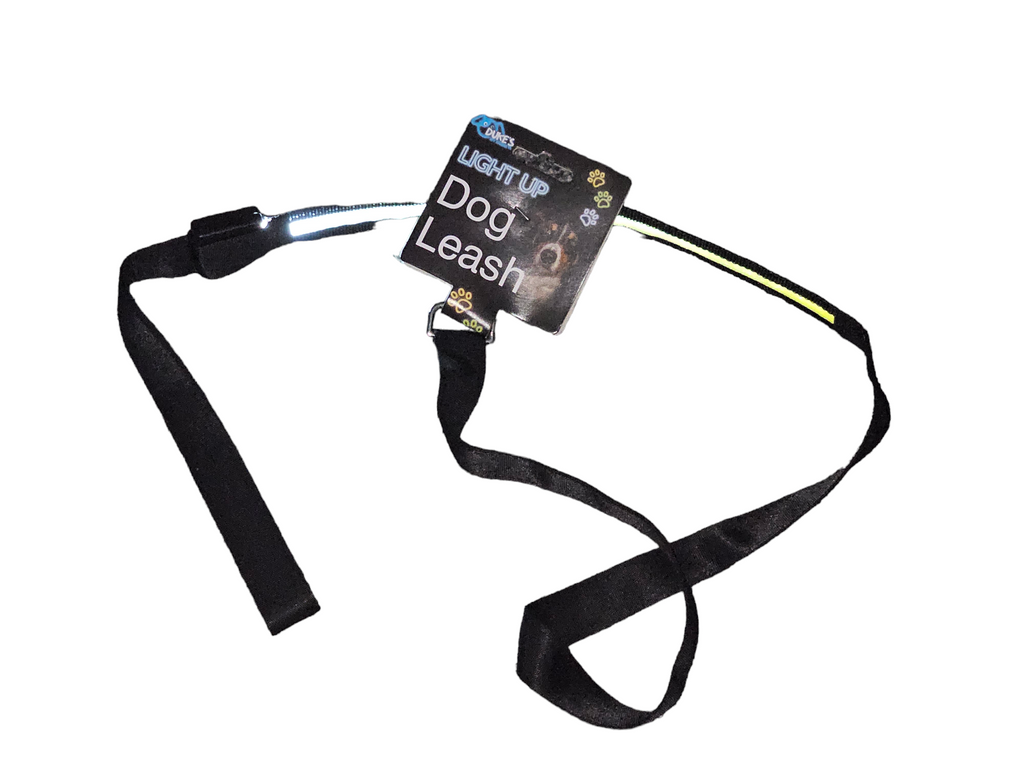 Walk your dog safely at night — Illuminated LED Dog Leash