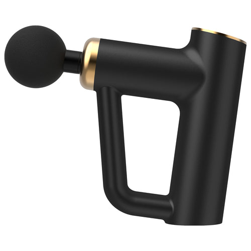 Zenv Ritual PulseGun Pro cordless percussion massager in Midnight Black — side profile view