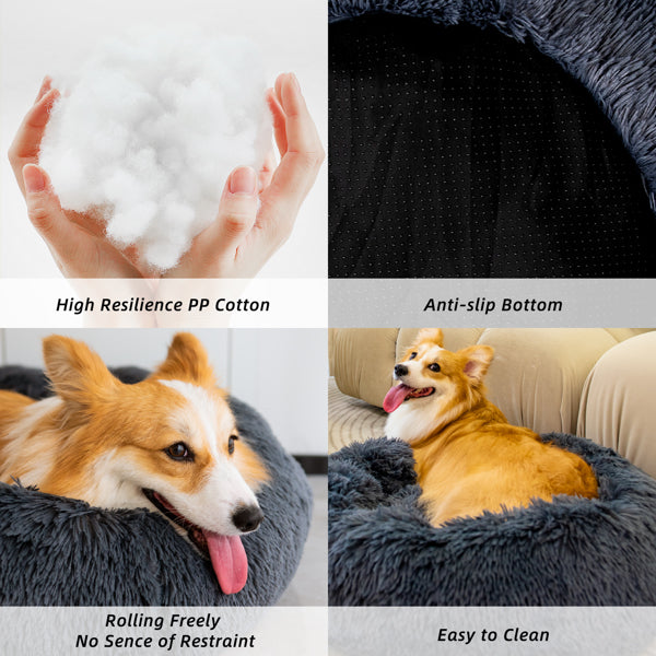 Reduce anxiety and improve sleep — Anti-Anxiety Fluffy Pet Bed