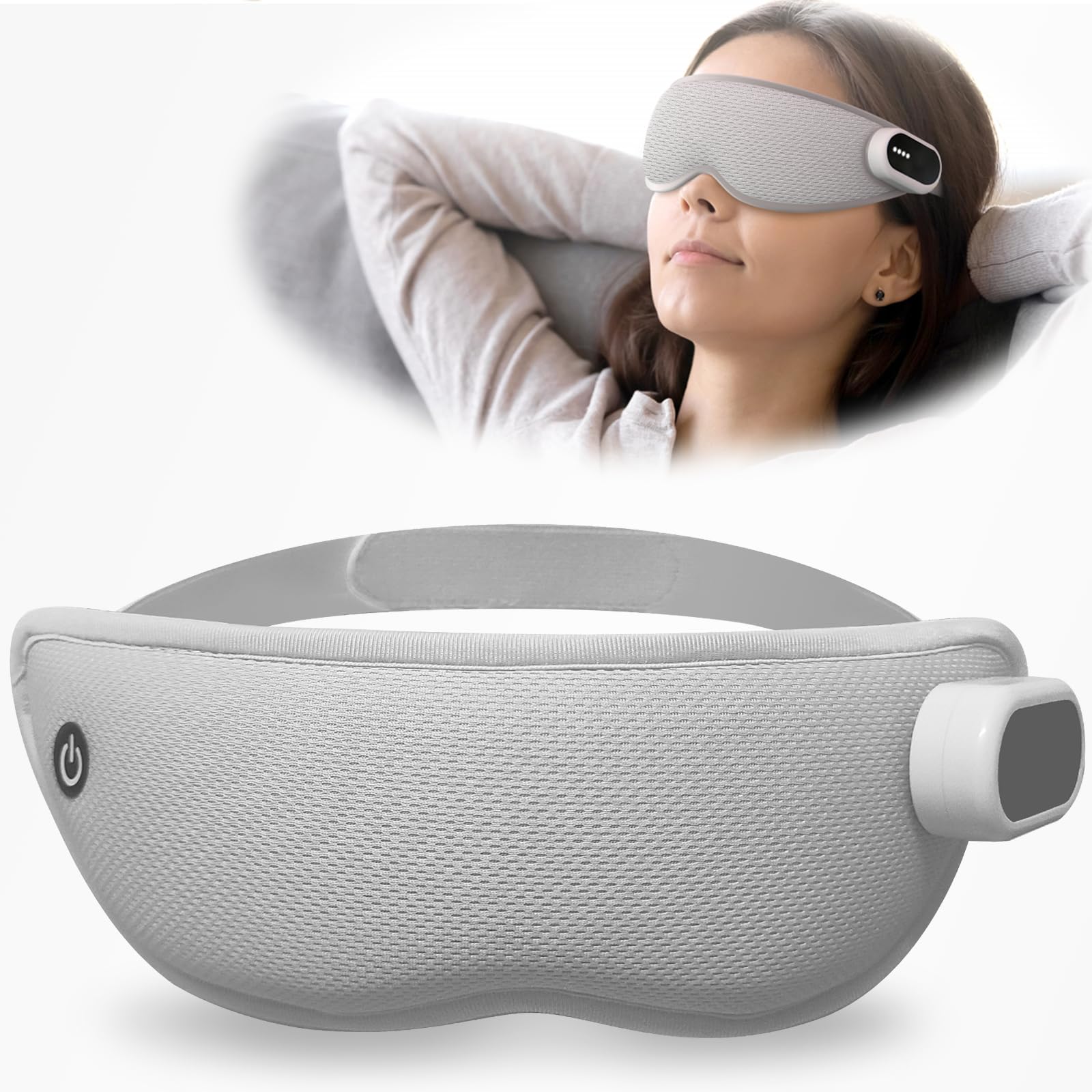 Zenvora Eye Recovery Mask — Heat, Vibration & Cooling Therapy