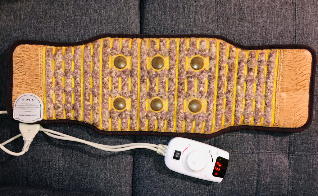 Amethyst PEMF Infrared Heating Belt — Wearable Far-Infrared + Pulsed Therapy