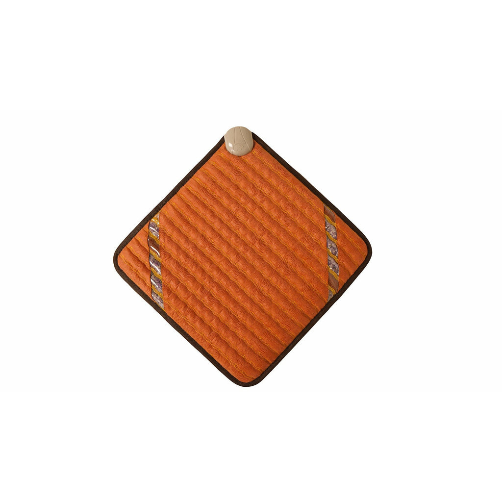 Amethyst + Tourmaline Infrared Seat Cushion — Far-Infrared Hot Stone Therapy