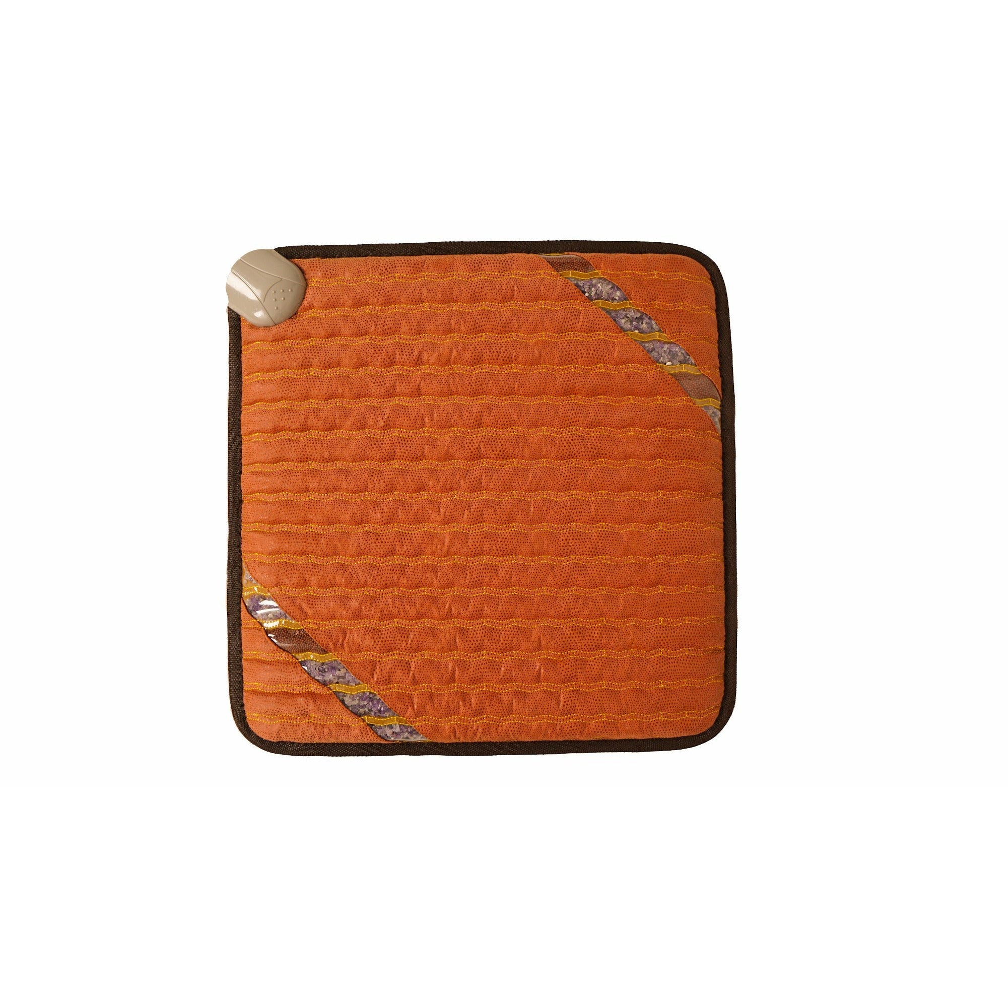 Amethyst + Tourmaline Infrared Seat Cushion — Far-Infrared Hot Stone Therapy