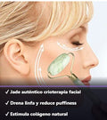 Zenvora JadeGlow Wand — Natural Jade Stone Facial Gua Sha Massager for Lymphatic Drainage