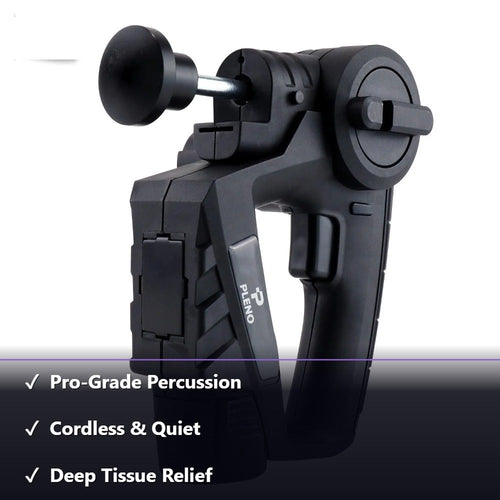 Pleno M2.0 Percussive Recovery Gun — Cordless Percussive Therapy Device