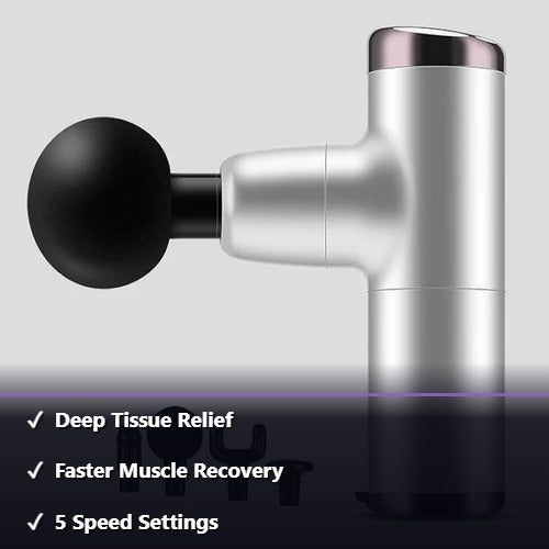 Zenvora PulsePoint Pro — Handheld Deep Tissue Percussion Massager & Muscle Toner